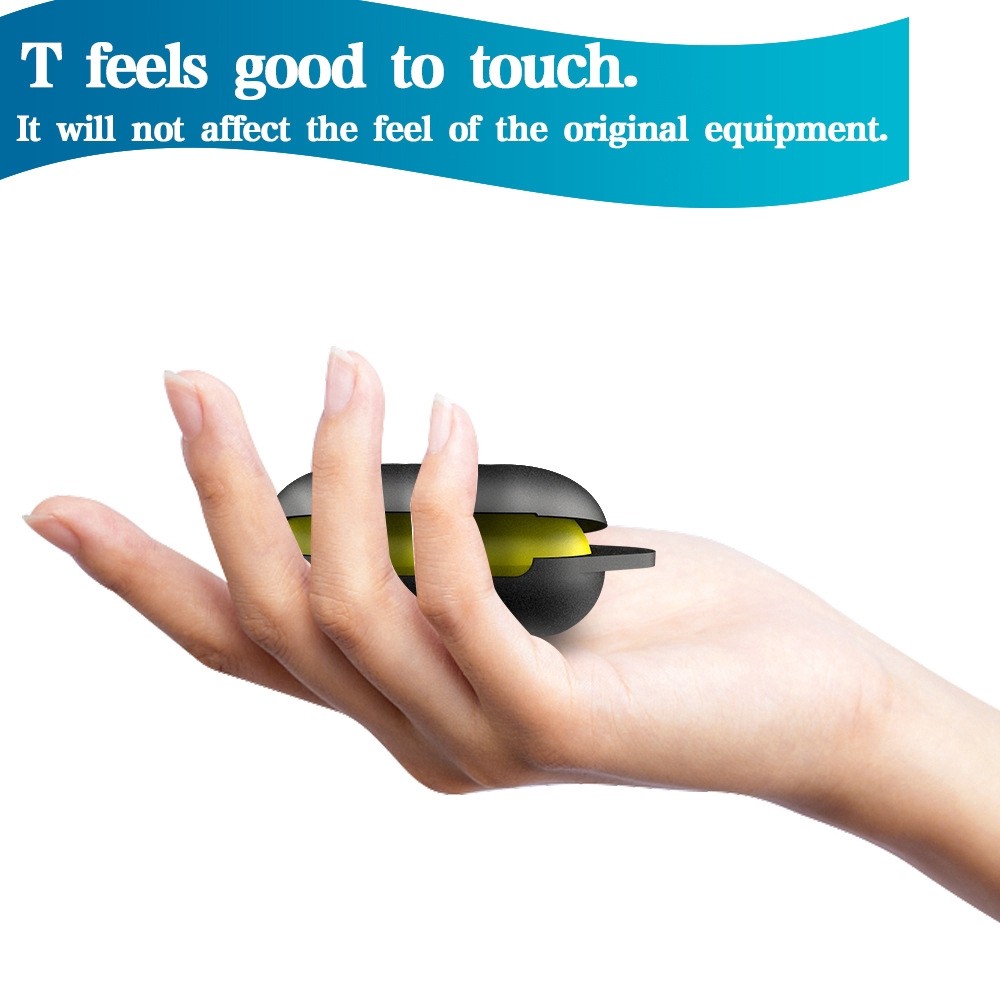 TBI 2pcs Cover Case FULL Silicone Samsung Galaxy Buds 2020 Case Lanyard Carabiner