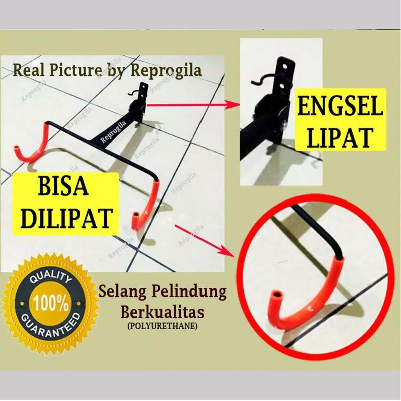 Gantungan Sepeda,Bike Hanger,Rak Sepeda, sepeda lipat