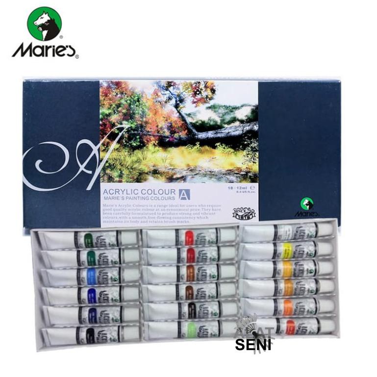 

>Maries Acrylic Color Set 18 - 818B / Cat Akrilik 18 warna St0k L4gi,,<