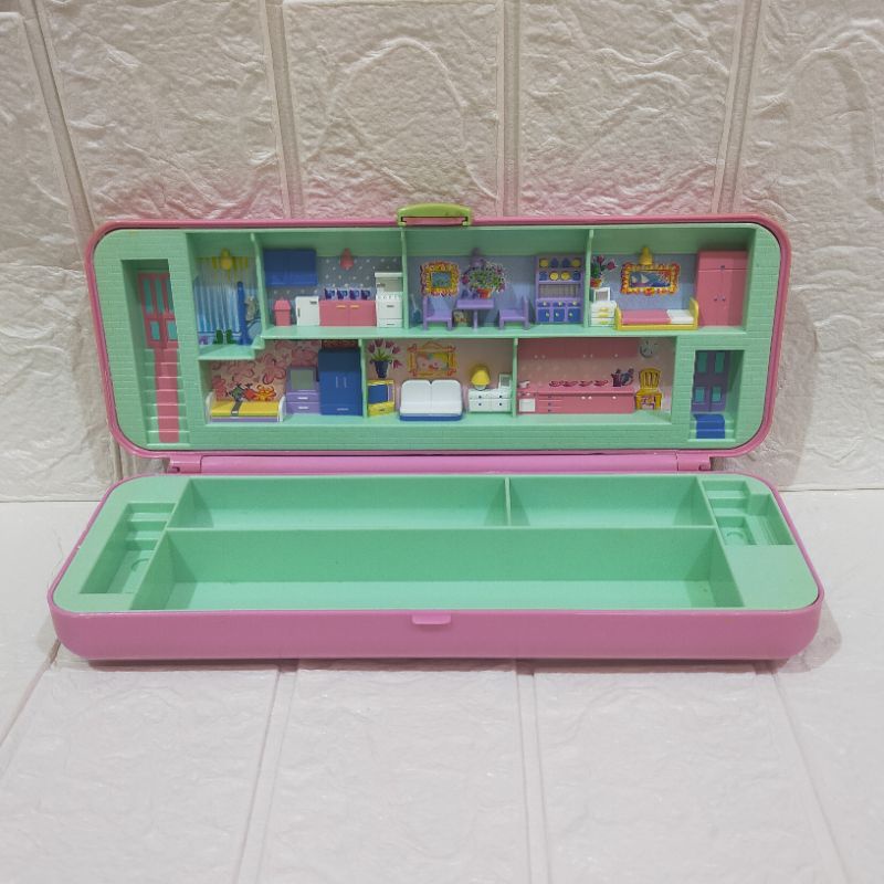 Polly pocket pencil case variation pink