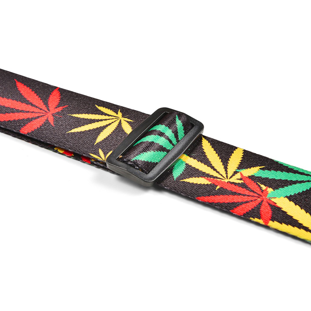 Amumu PC04P-RG Strap Gitar motif Hemp Leaf