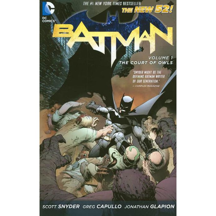 Batman Tp Vol 1 The Court Of Owls (N52) Dec120323 9781401235420