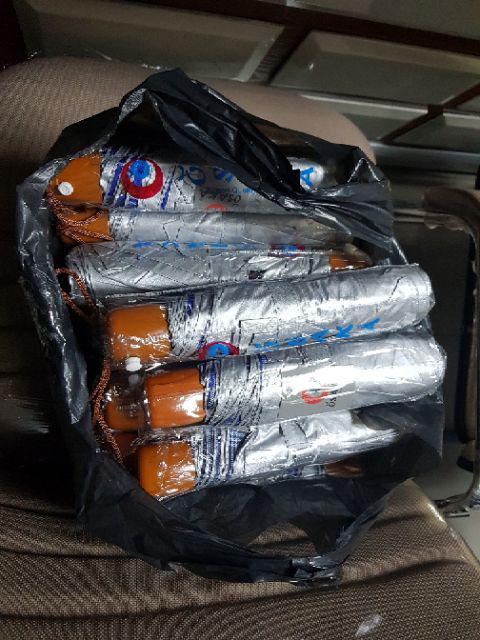 Ombotak Payung Lipat Motif Kotak Kotak Utk Promosi Sablon Acara Gift Suvenir