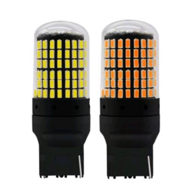 Lampu LED 7443 7440 T20 144 smd 3014 Sein Rem Senja |