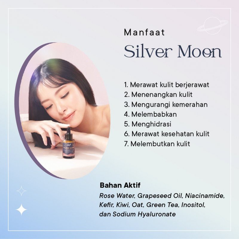 Haple La Luna/Silver Moon Serum (30ml)Anti Aging/Jerawat