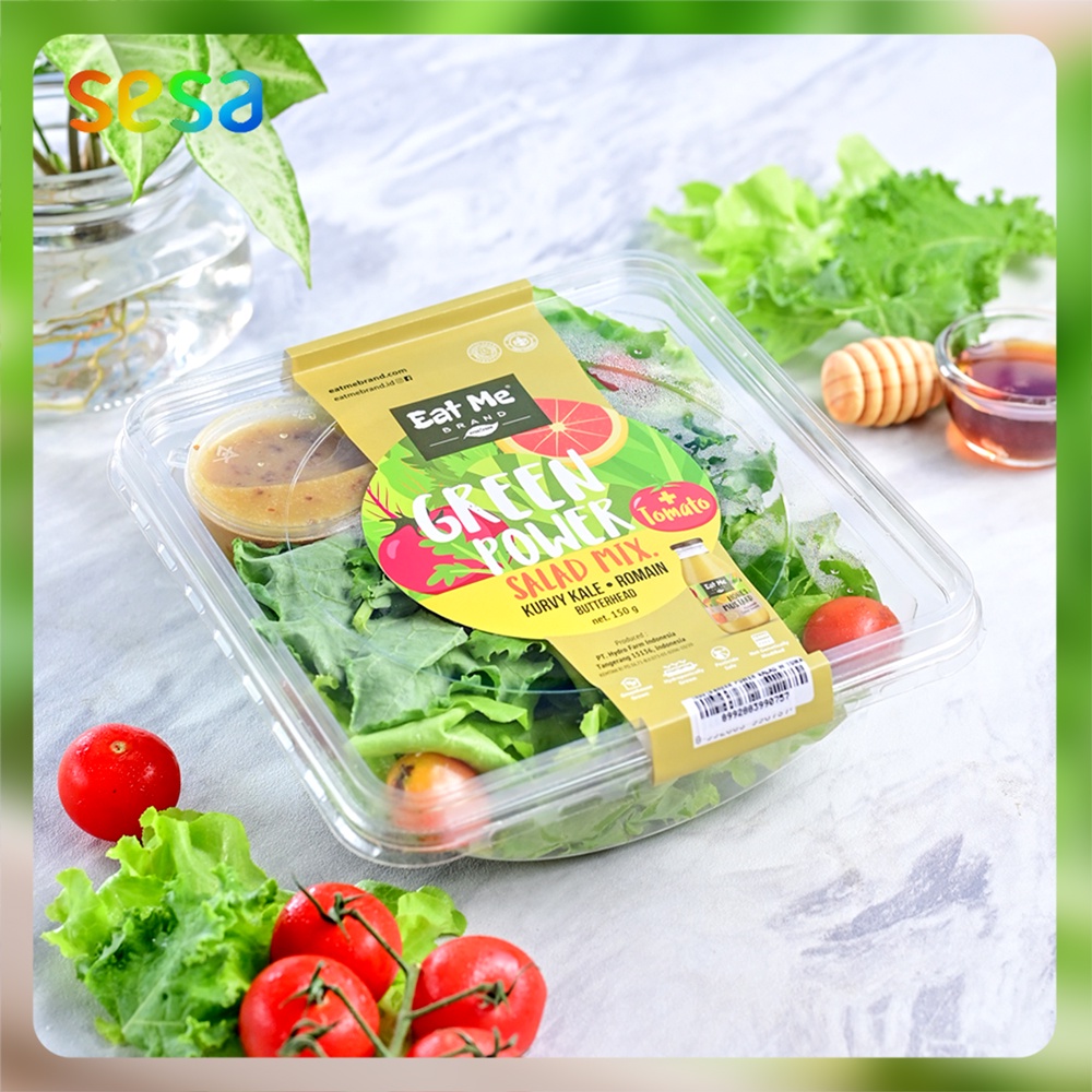 

Eat Me - Green Power Salad Mix + Tomato 150 g