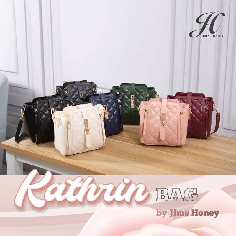 JIMS HONEY KATHRIN BAG TAS TENTENG HARIAN DESIGN MEWAH BISA UNTUK KONDANGAN ATAU PARTY