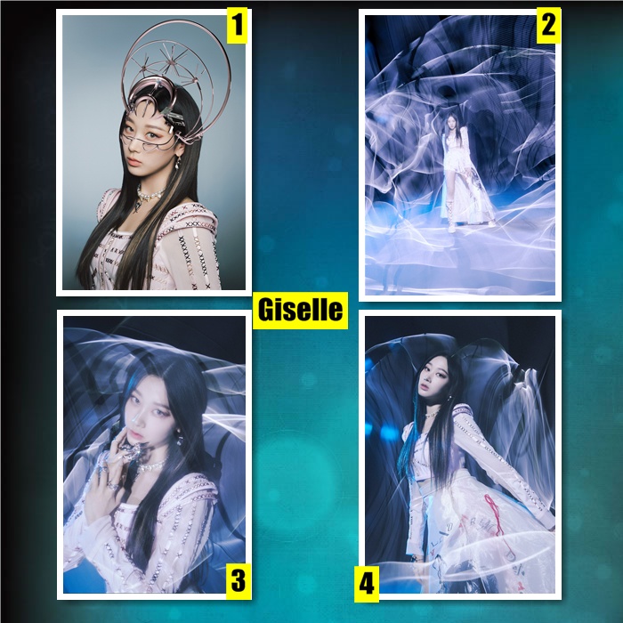 Poster aespa Savage SYNK DIVE 2 - poster kpop Giselle Karina Ning ning Winter