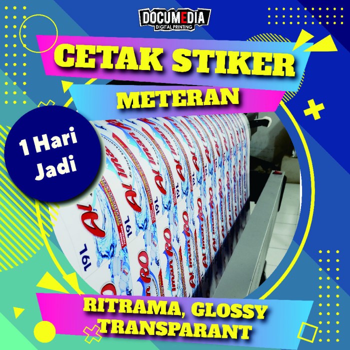 

Termurah Cetak Stiker Vinyl Ritrama Meteran