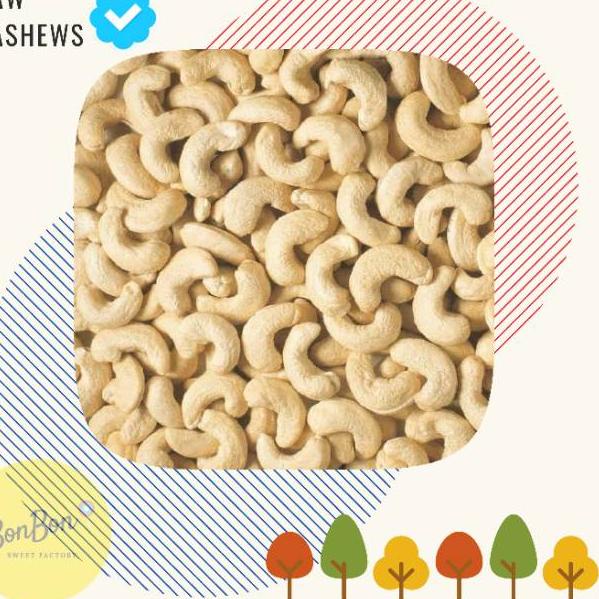 

Terlaris Raw Cashews Nuts / Kacang Mede Mentah Jumbo Super / Kacang Mete Belum Matang !!