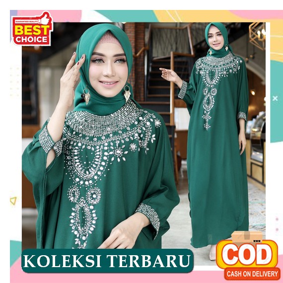 Kaftan Wanita Terbaru 2022 Jumbo Premium Kaftan Wanita Casual Fashion Muslim Kaftan Terbaru 2022 Rem