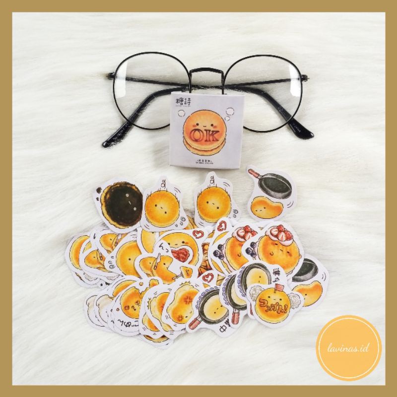 

Sticker Roti Lucu Cute Bread Kawaii untuk Scrapbook Jurnal Bujo Bullet Journal