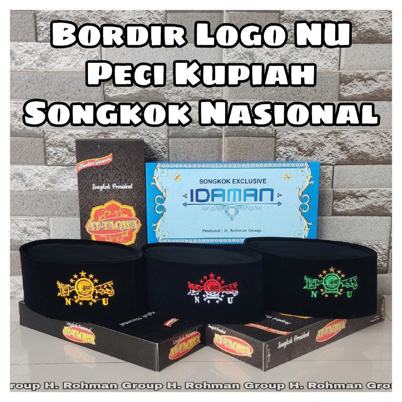peci nu nahdlatul ulama peci logo nu nahdlatul ulama peci lambang nu nahdlatul ulama songkok nu kopi