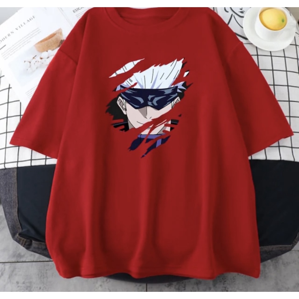 BRIGO Kaos Oversize ANIME HATAKI II Kaos Oversize Print DTF II Kaos Jumbo Size Pria &amp; Wanita