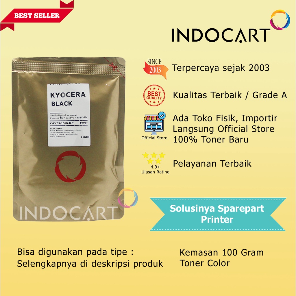 Serbuk Toner Warna Jepang-TK-8329-Kyocera TASKalfa 2551ci-100gr