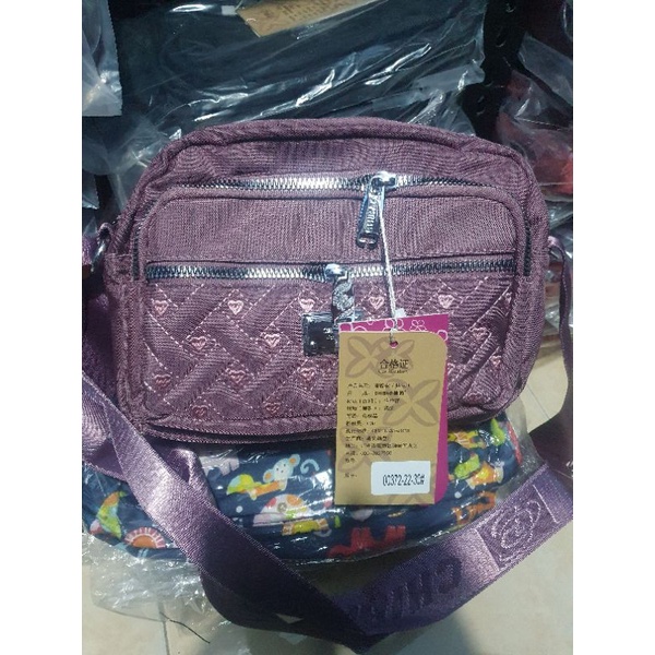 TAS CHIBAO SELEMPANG KANVAS CB00372-22-30#KANVAS