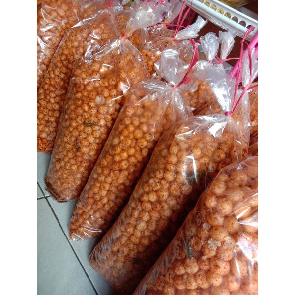 

cimol pedas daun jeruk 500gr