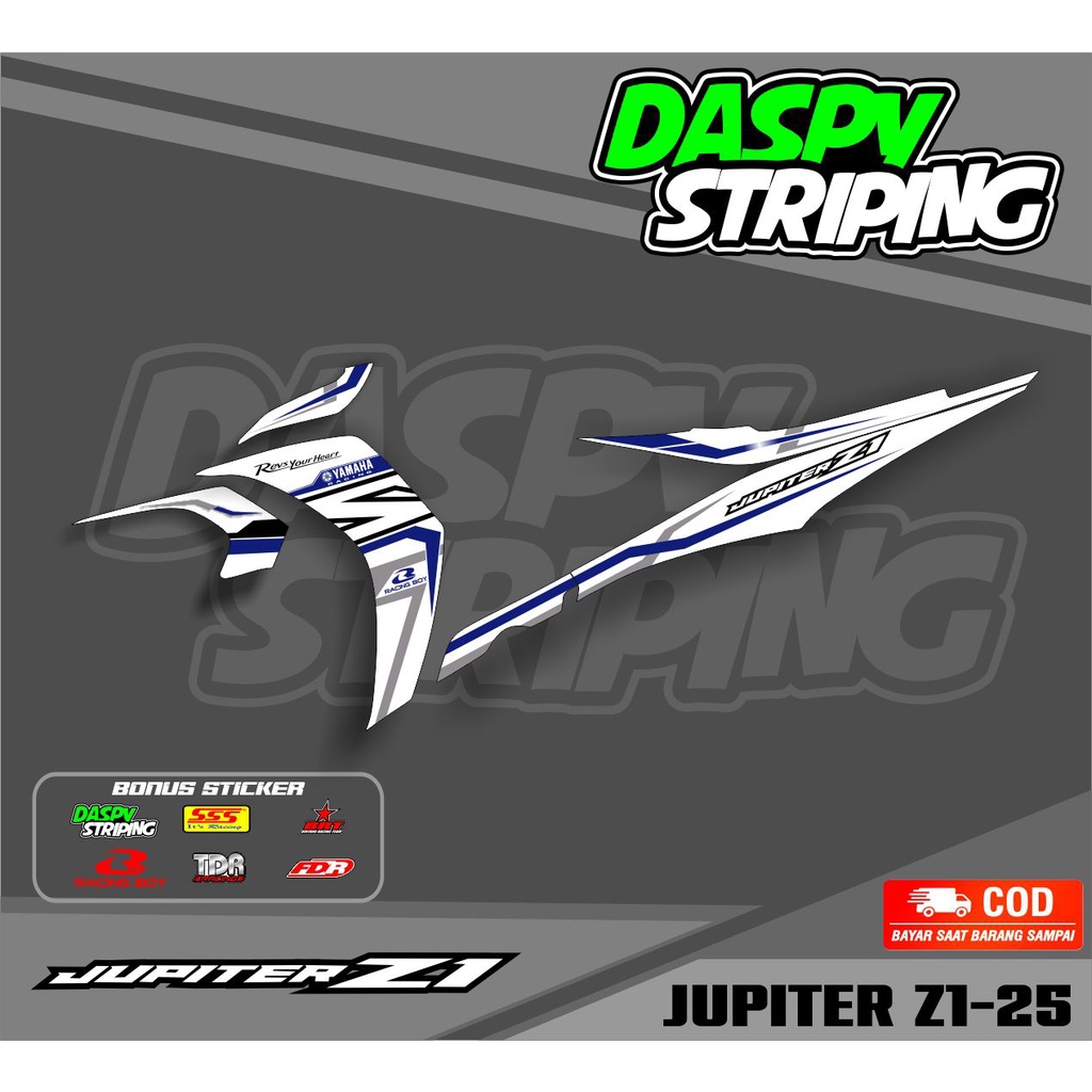 striping jupiter z1 variasi/sticker jupiter z1/list variasi jupiter z1