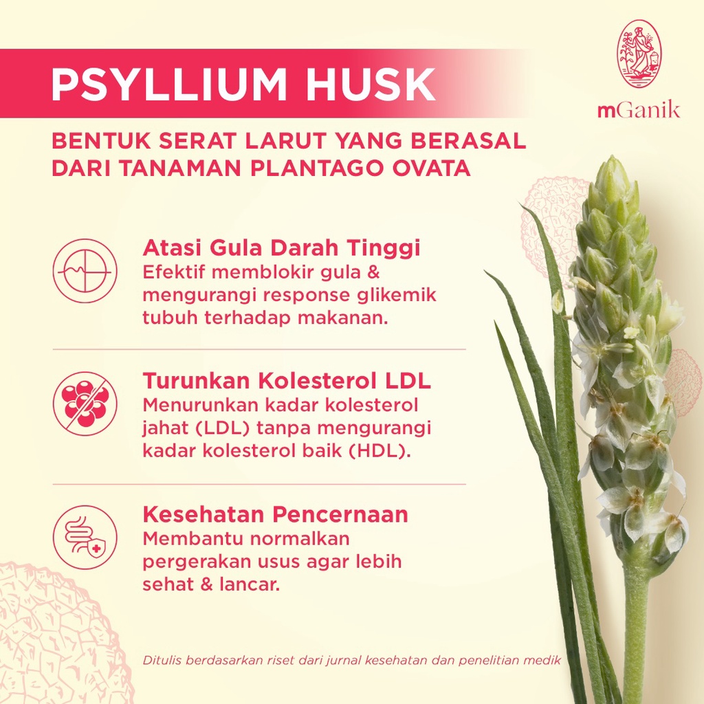 mGanik Metafiber Jeruk Yuzu 450gram Bonus - Suplemen Diabetes
