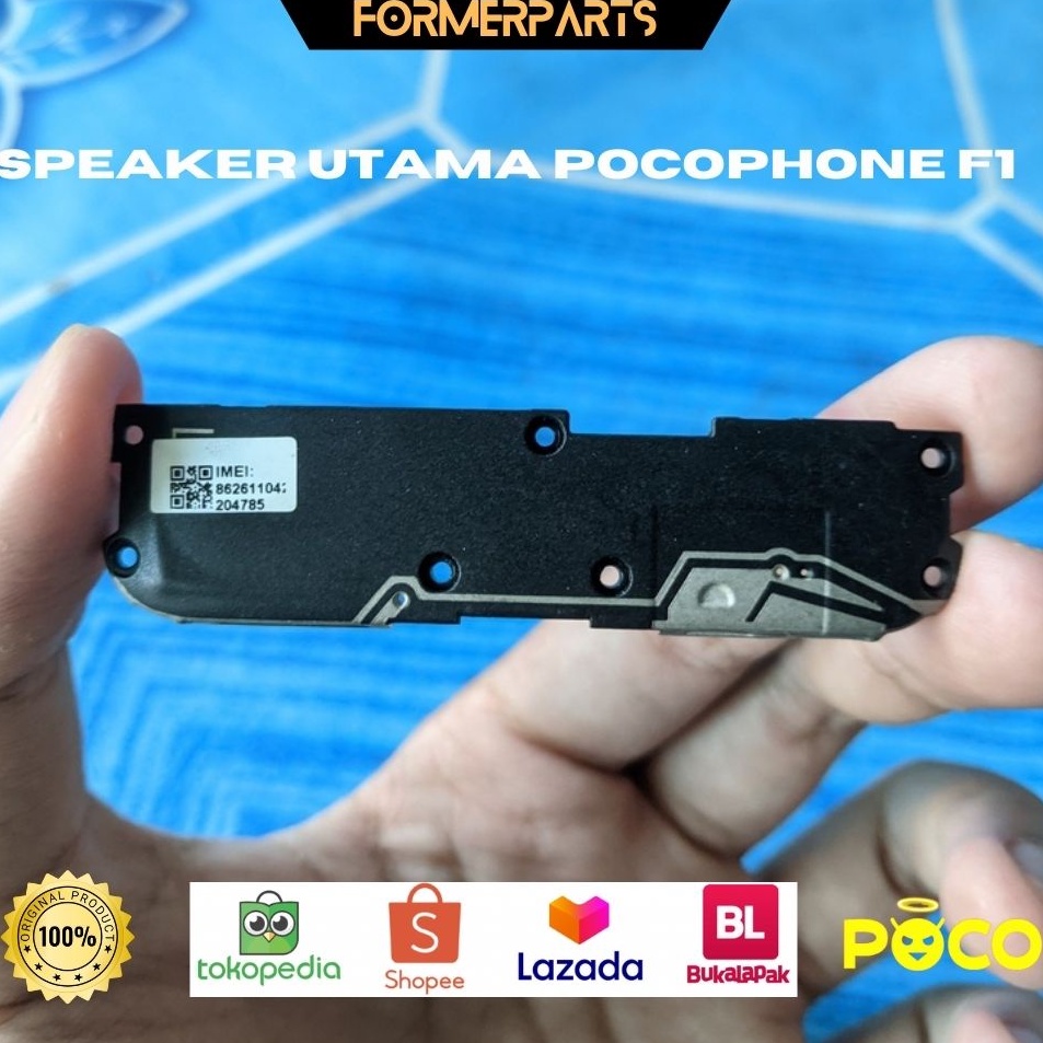 BUZZER SPEAKER BAWAH POCOPHONE F1 ORIGINAL COPOTAN.