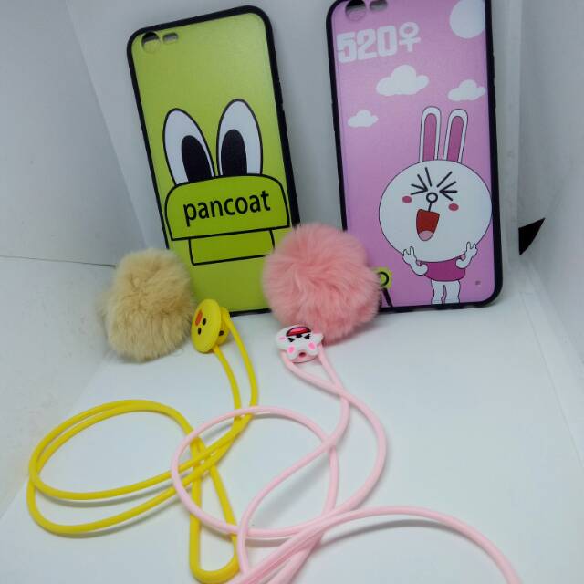 Case Fuze Hello Kitty & Friend Oppo A39 soft case Casing Tali Karakter Oppo A39