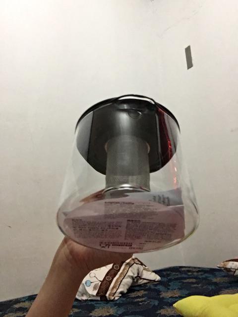 Teko Penyeduh Teh Alat Untuk Pembuat Teh  Tea Pot 0.6 Liter, Dari Kaca Ri963