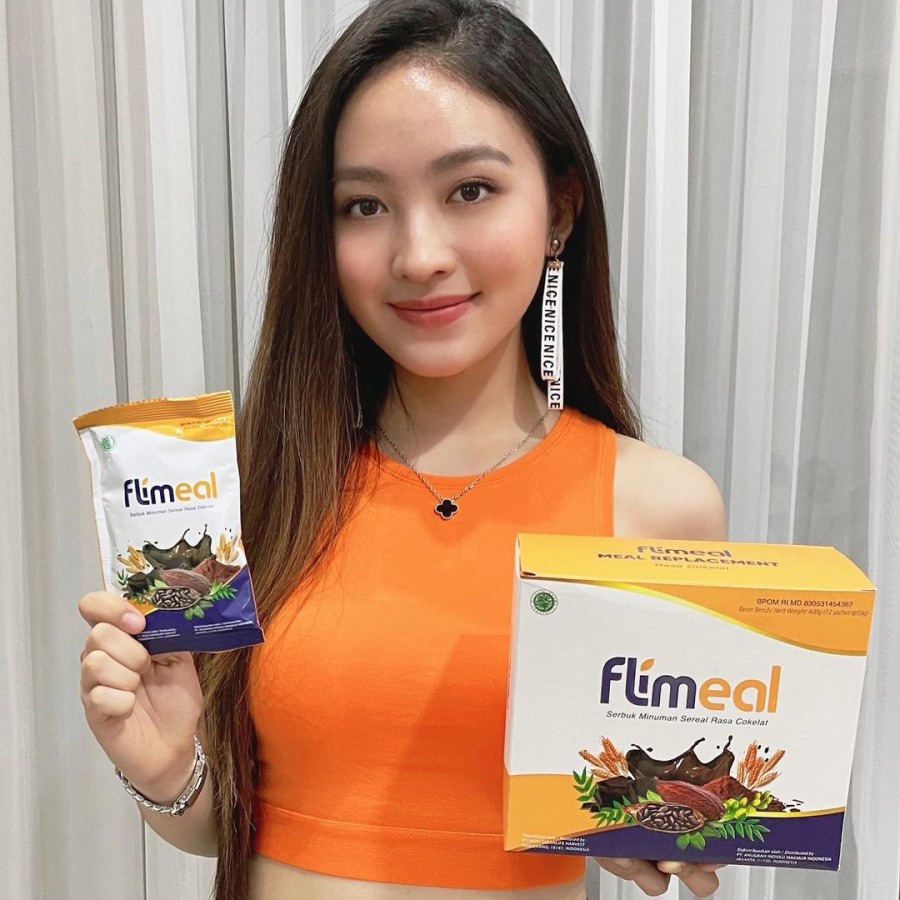 Flimeal Meal (1 Sachet) Ecer Eceran Sahet Satuan / Pengganti Makan Meal Replacement by Flimty / Original Asli Distributor Resmi