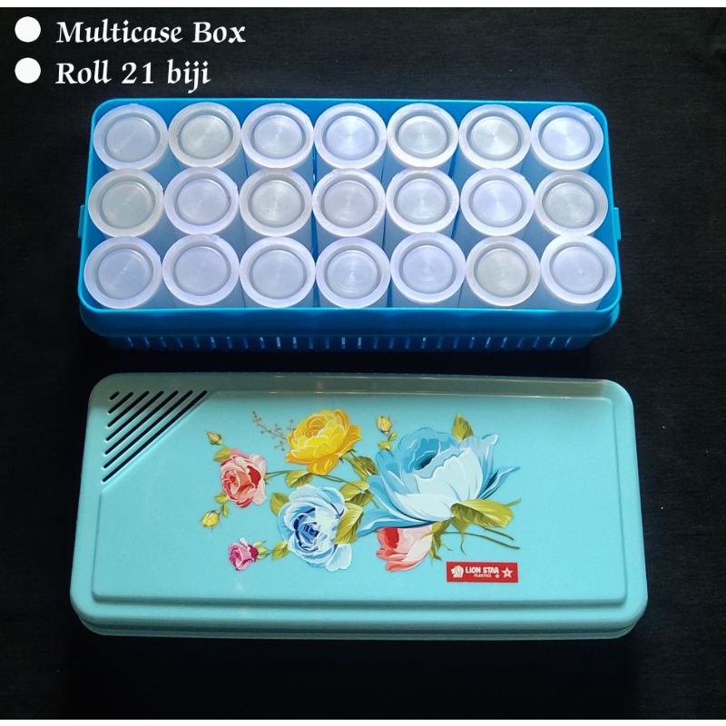 

Multicase Box lion star + 21 biji Roll