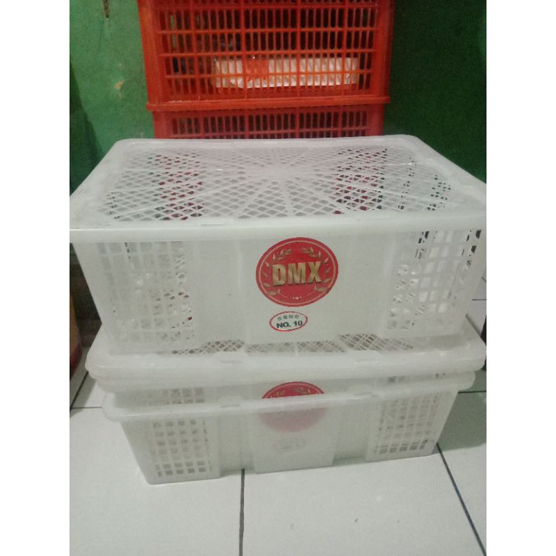 TERMURAH : KERANJANG PERSEGI LEBAR TEBAL BEKAS BUAH