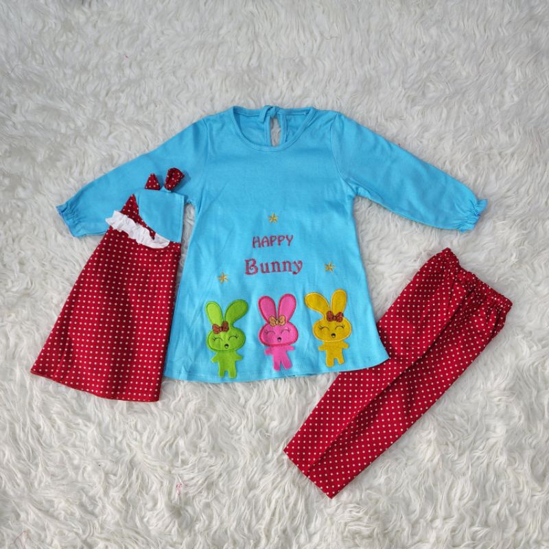 stelan muslim anak set muslim baby hac8