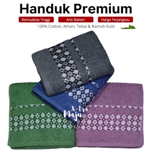 Handuk Mandi Dewasa Handuk Motif Premium 70x140 Handuk Termurah Terlaris