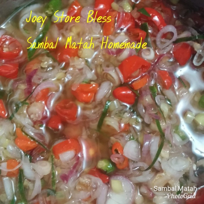 

Jual Sambal Matah Homemade Tanpa Pengawet