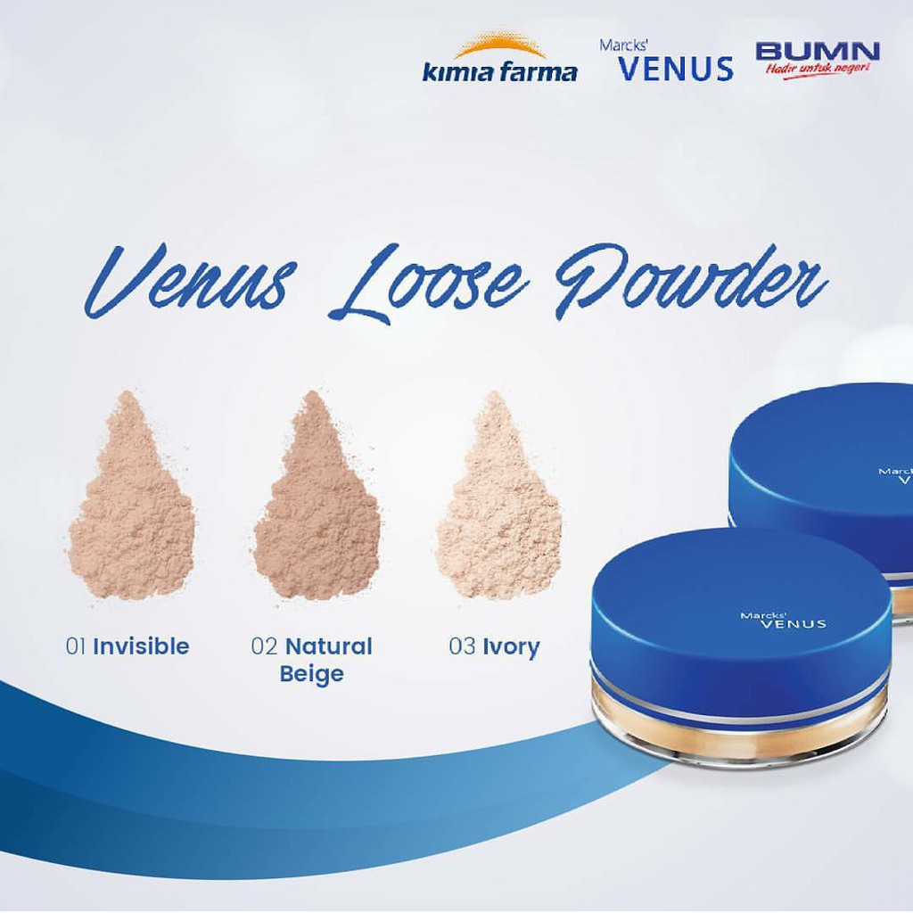 [ Ready ] Marcks Venus Loose Powder / Bedak tabur venus