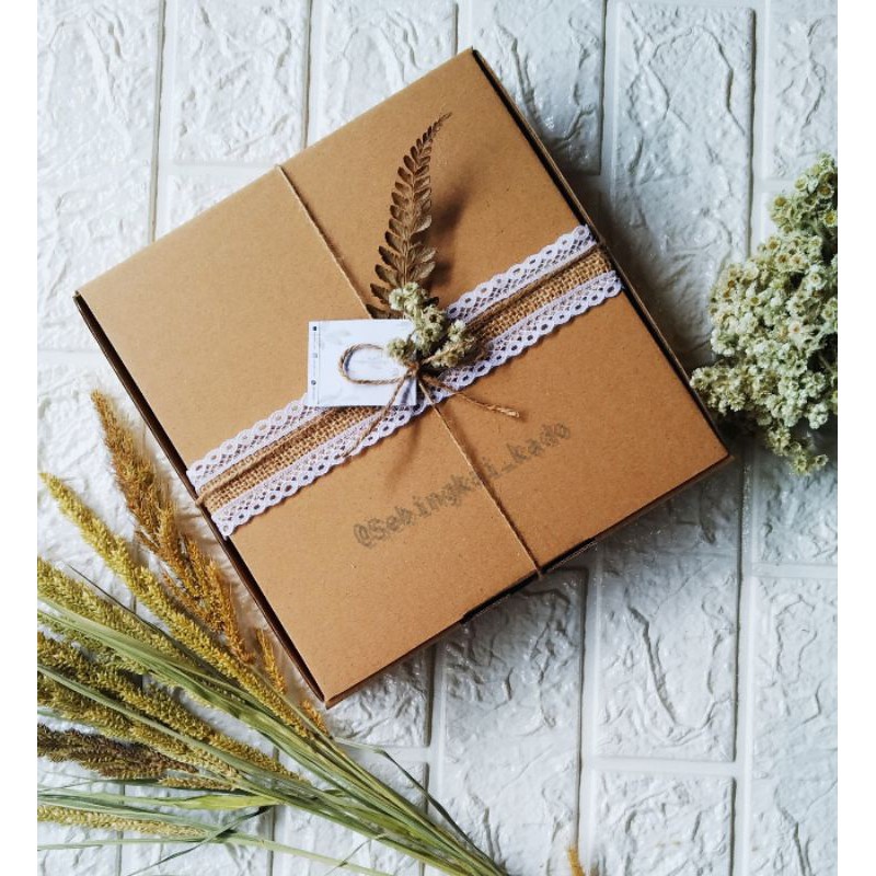 DIY Box Hampers/Gift 20x20x5