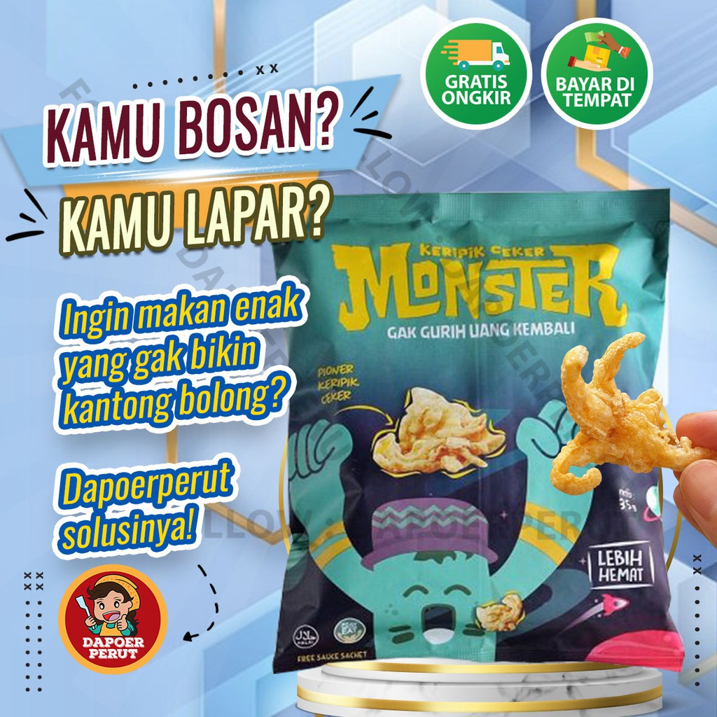 CEMILAN MURAH CEKER AYAM CRISPY