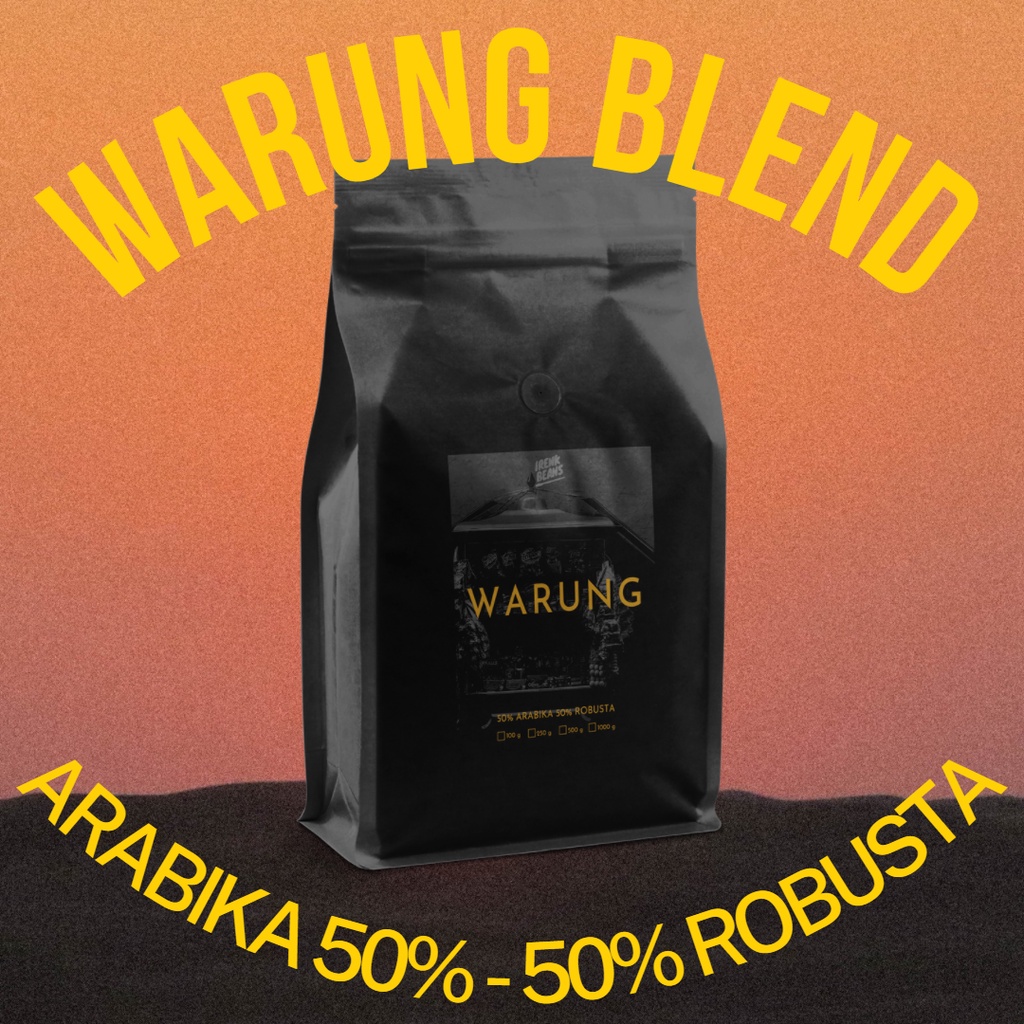 

Kopi Susu Espresso Arabika Robusta - Warung Blend - Biji/Bubuk - 250g