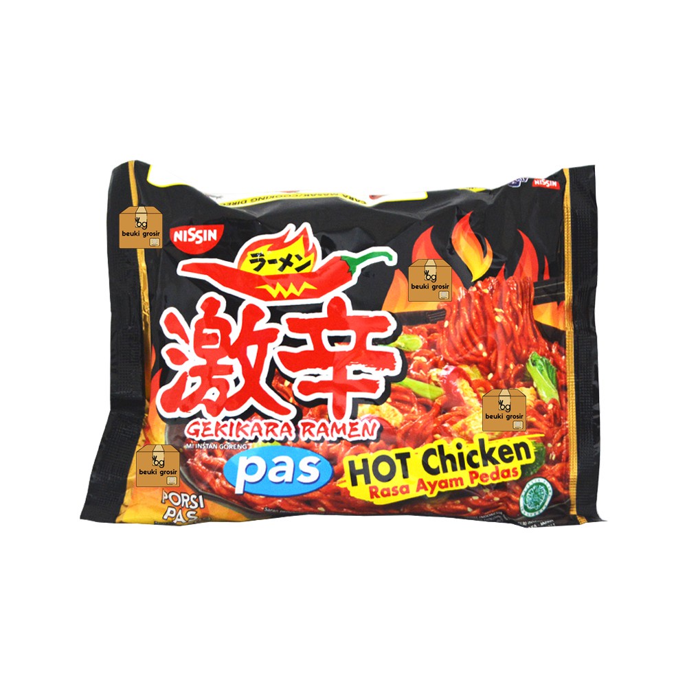 

NISSIN GEKIKARA RAMEN PAS HOT CHICKEN