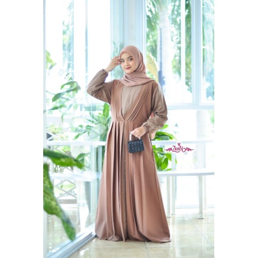 ZAHIN ORI FRISKA DRESS//GAMIS MUSLIMAH// FRISKA DRESS