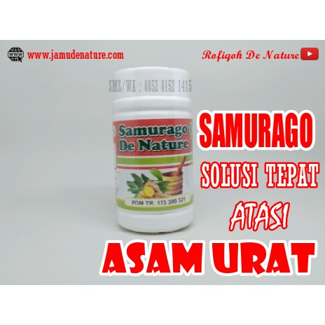 SAMURAGO Obat Herbal Asam Urat De Nature