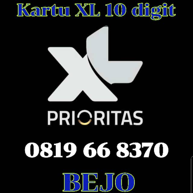 Nomor Cantik XL 10 digit Pascabayar BEJO 8370