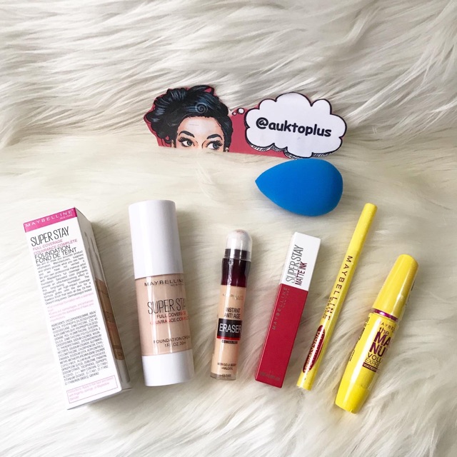 MAYBELLINE 6in1 paket hemat makeup