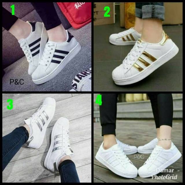 Sneaker hot sale adidas putih