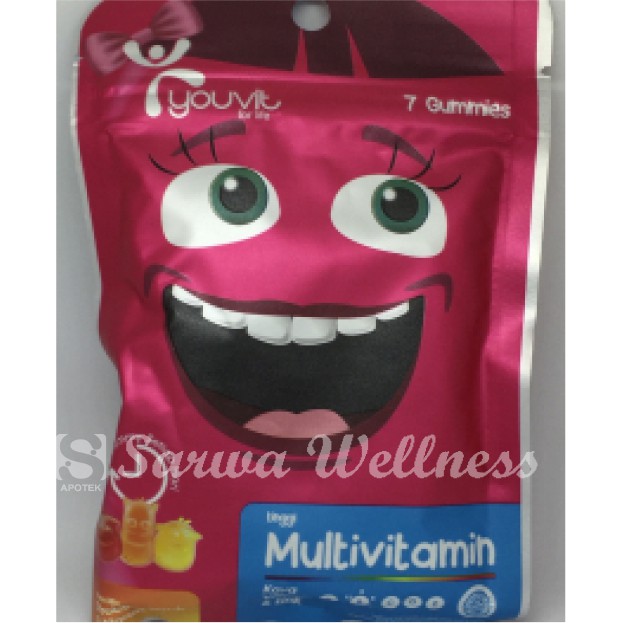 

Youvit Gummy Rasa Mix Berry