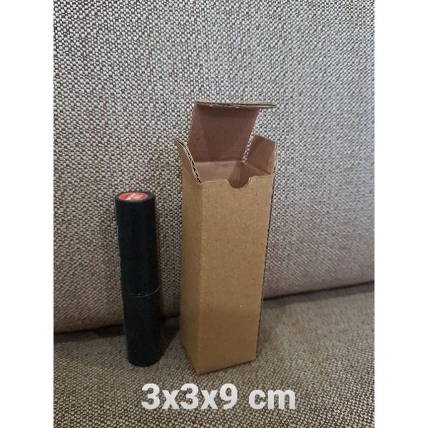

Kardus Box uk. 3x3x9 cm Kotak Karton Die Cut