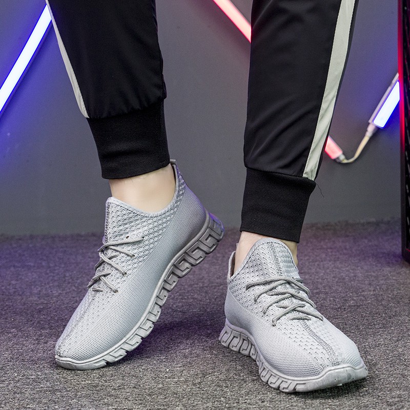Sepatu sneakers pria Dane And Dine S0325 Abu-abu