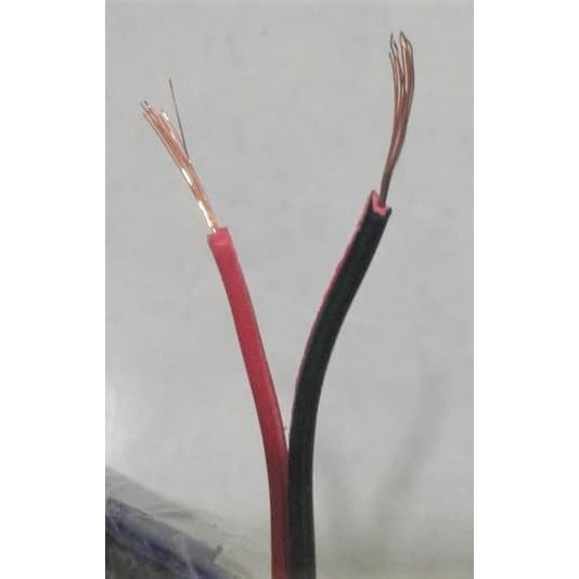 Kabel serabut tukuiki 2x10 isi 2 JALUR 90 METER 1 ROLL KABEL NYZ 2X10 MERAH HITAM