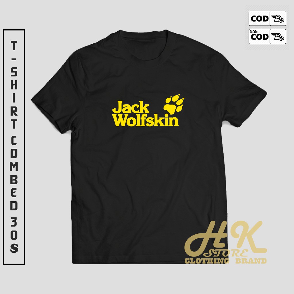 T-SHIRT KAOS DISTRO JACK WOLFSKIN