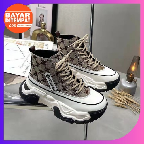 KZT-SW321 COD Termurah Sepatu Boot Wanita Impor Premium Sepatu Fashion Korea Style Terbaru