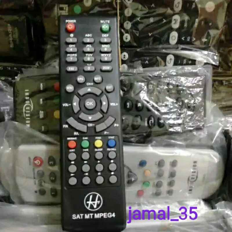 REMOTE REMOT RECEIVER PARABOLA MAPEG4 BURGER S1 MATRIX SINEMA TANAKA HD NUSANTARA HD