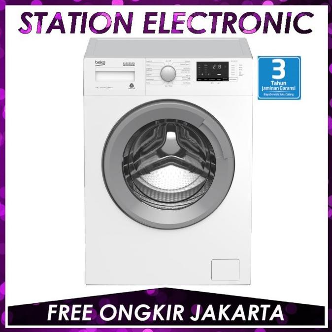 BEKO WCV 7612 XS0 / WCV7612XS0 Mesin Cuci Front loading 7 kg, 1200 rpm Termurah